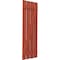 Ekena Millwork Americraft 4-Board (2 Batten) Wood Spaced Board-n-Batten Shutters w/ Z-Bar, ARW102SB415X77CLH, PR ARW102SB415X77CLH - alternate 3